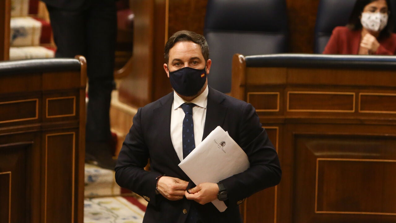 Santiago Abascal y su “teoría conspiranoica” de apoyo a Trump