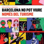 Campaña de BComú contra el turismo