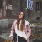 Rocío Osorno y el chubasquero más calentito con pelo.