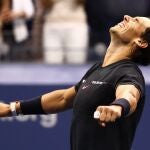 Nadal celebra un triunfo
