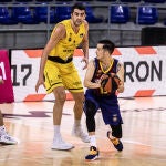Thomas Heurtel, en uno de sus últimos partidos con el Barça