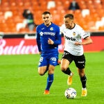 Denis Cheryshev con el Valencia.