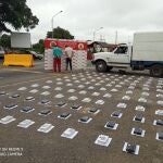 Cocaína incautada por la Guardia Nacional Bolivariana de VenezuelaGNB01/11/2020