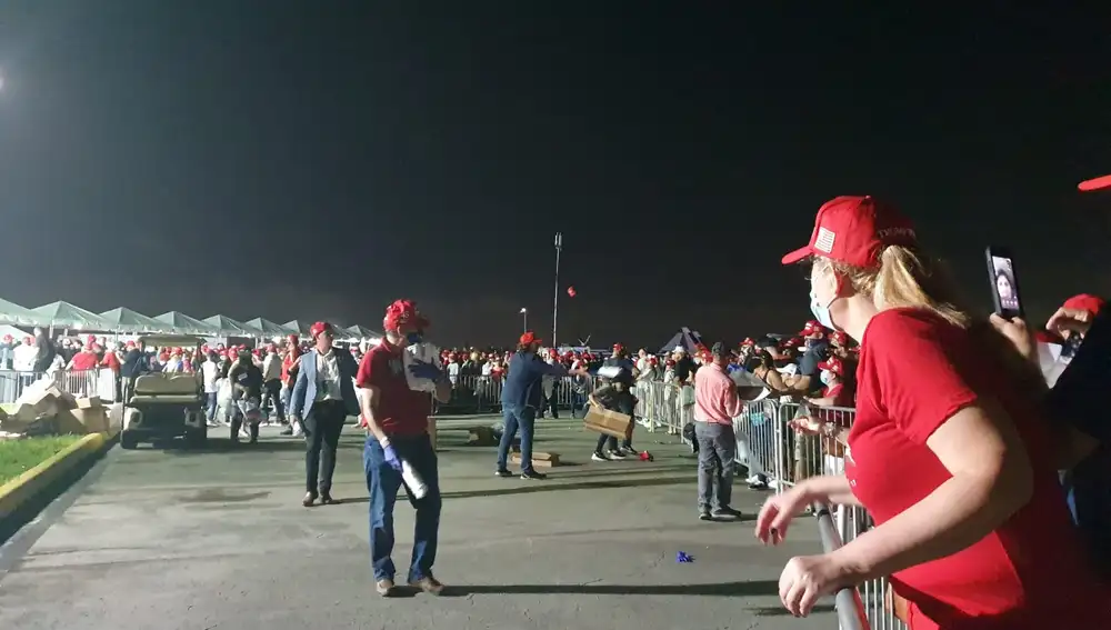 Mitin de Trump en el sur de Florida