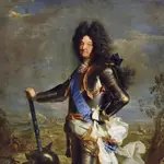 Óleo de 1701 en el que Hyacinthe Rigaud reflejó el carácter absoluto del Rey Sol (1638-1715)