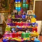 Ofrenda del dia de los muertos en San Miguel de Allende, México