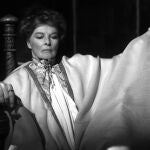 Katharine Hepburn en su papel de Leonor de Aquitania en la película "El león de invierno"