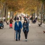 Vista de Diagonal de Barcelona, este martes, cuando el Govern ha anunciado que las restricciones "duras" que se han impuesto en Cataluña ya "están dando frutos