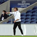 Villas-Boas, durante el partido que enfrentó al Marsella contra el Oporto.