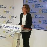 La candidata del PDeCAT a las elecciones, Àngels Chacón.