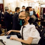 El portavoz de Unidas Podemos, Pablo Echenique