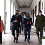 La ministra de Defensa, el presidente del Gobierno y el Jemad visitaron el miércoles a los rastreadores militares en Madrid