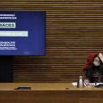 La vicepresidenta del Consell, Mónica Oltra, comparece en Les Corts para explicar los presupuestos de la Conselleria de Igualdad y Políticas Inclusivas para 2021 tras sus discrepancias con la Conselleria de Hacienda sobre el montante de sus cuentas