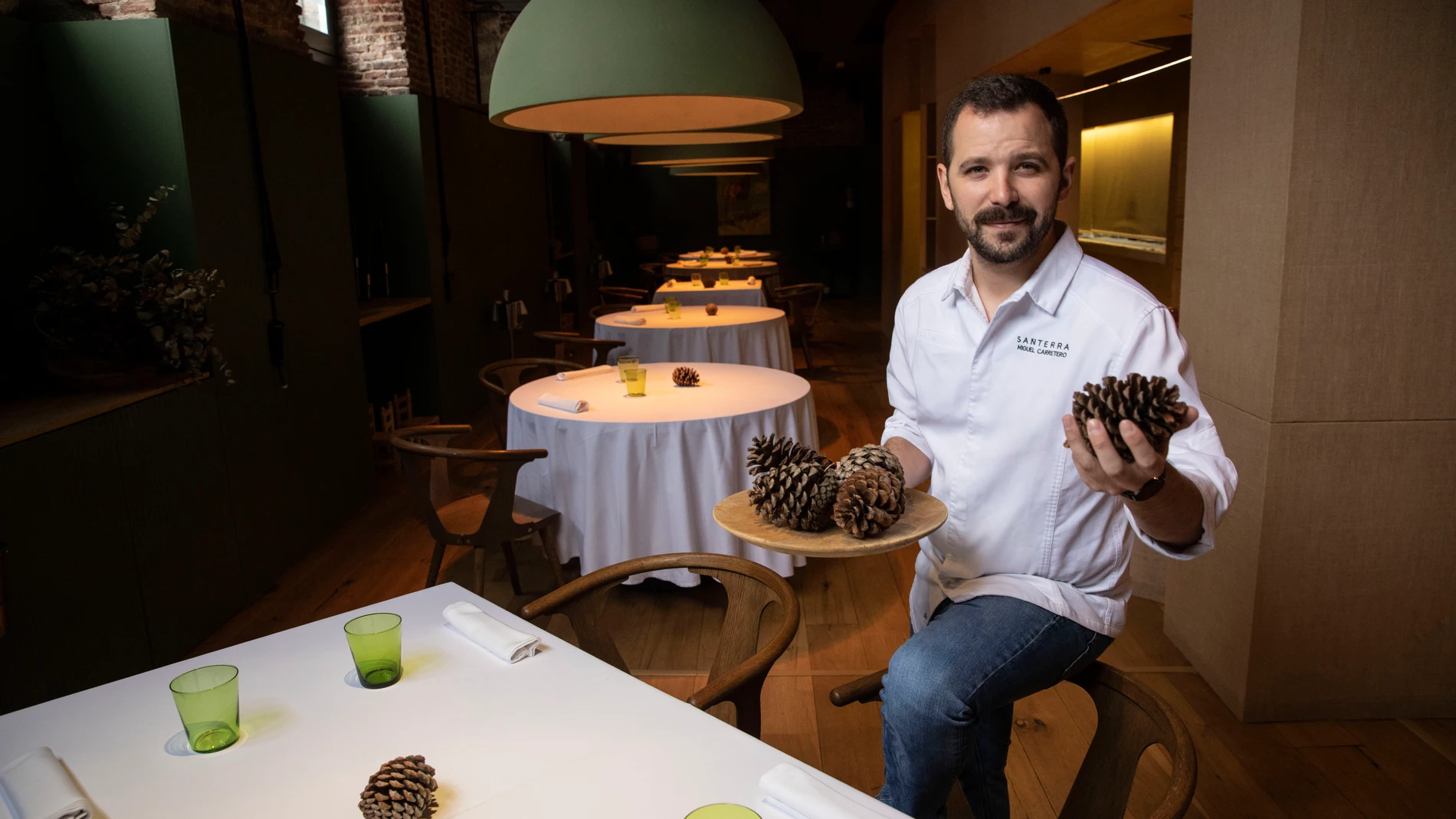 Miguel Carretero, chef del restaurante Santerra