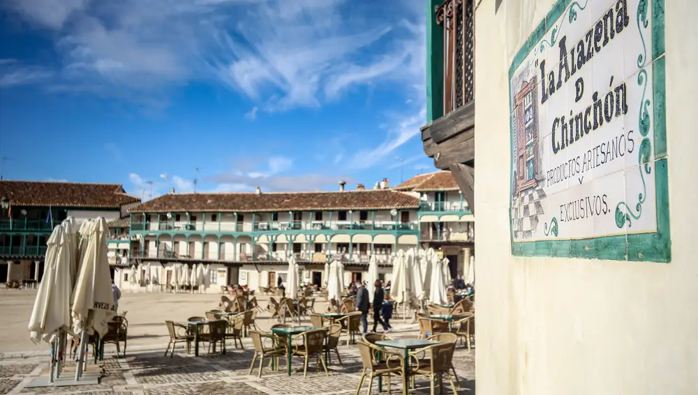 La Plaza Mayor de Chinchón