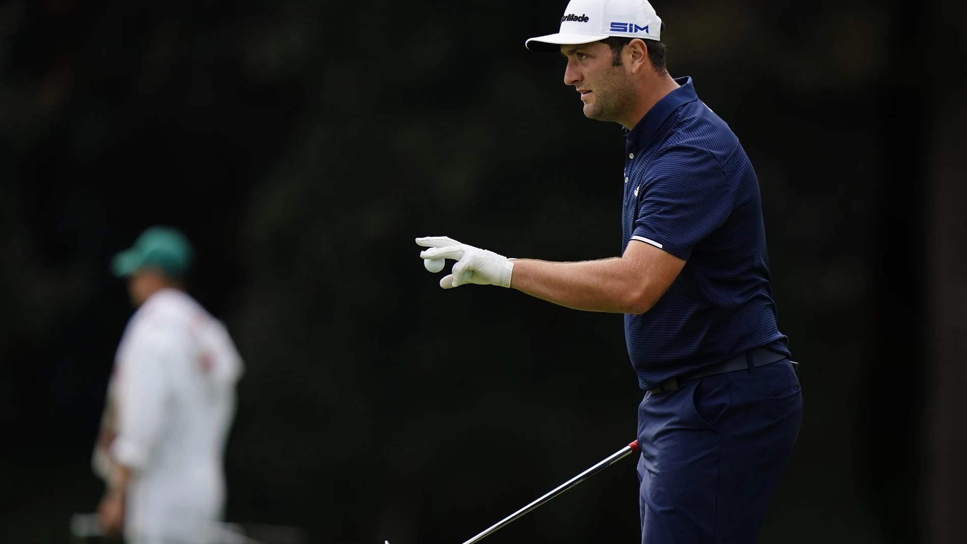 golf tournament Tuesday, Nov. 10, 2020, in Augusta, Ga. (AP Photo/Matt Slocum)