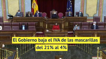 El Gobierno baja el IVA de las mascarillas del 21% al 4%