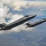 Cazas F35 estadounidenses