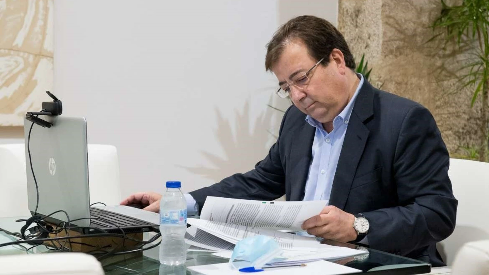 El presidente de la Junta de Extremadura, Guillermo Fernández Vara