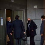 El exministro del Interior Jorge Fernández Díaz, a su llegada a la Audiencia Nacional el pasado 30 de octubre para declarar ante el juez