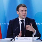 El presidente francés, Emmanuel Macron