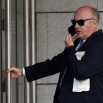 Manuel García Castellón, el juez que investiga al excomisario José Villarejo, a su llegada a la Audiencia Nacional.