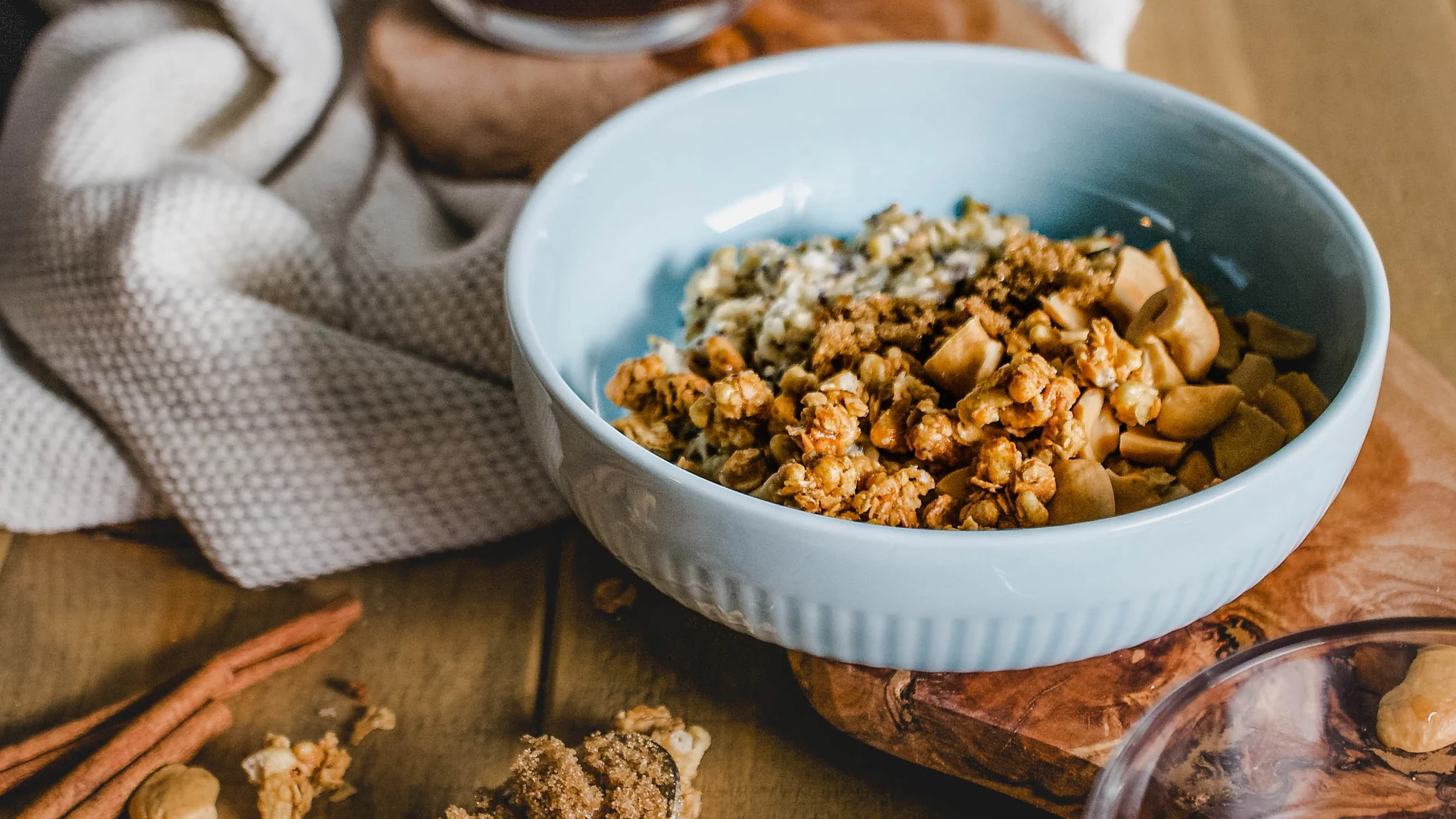 En la imagen, un bowl de cereales