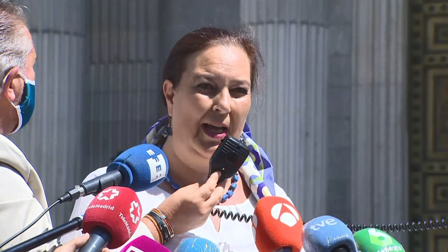 La presidenta de la Asociación de Víctimas del Terrorismo (AVT), Maite Araluce
