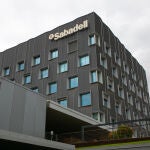 Imagen de la sede central de banco Sabadell en San Cugat de Vallés (Barcelona)