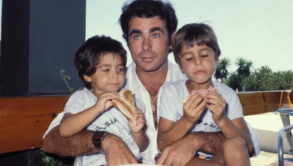 Paquirri con Cayetano y Francisco Rivera