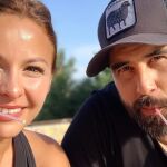 Carla Pardo y Claudio Bravo.