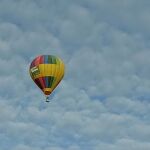 Globo aerostático como el que hubiesen usado para escapar Alemania del este.