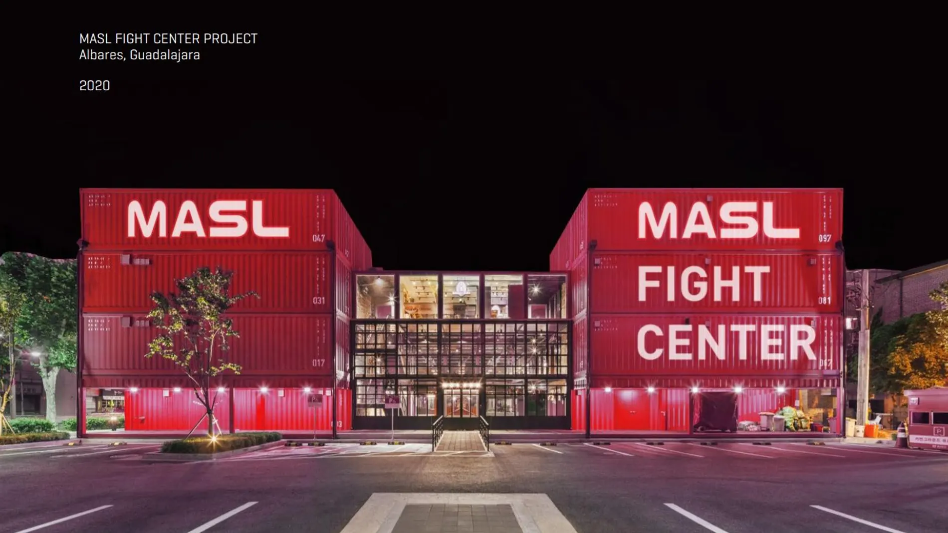 Complejo de artes marciales MASL Fight, en Albares (Guadalajara)