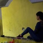 Natalia (nombre ficticio) posa en Barahona (R.Dominicana)