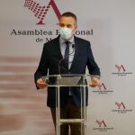El portavoz del Grupo Parlamentario Popular, Joaquín Segado