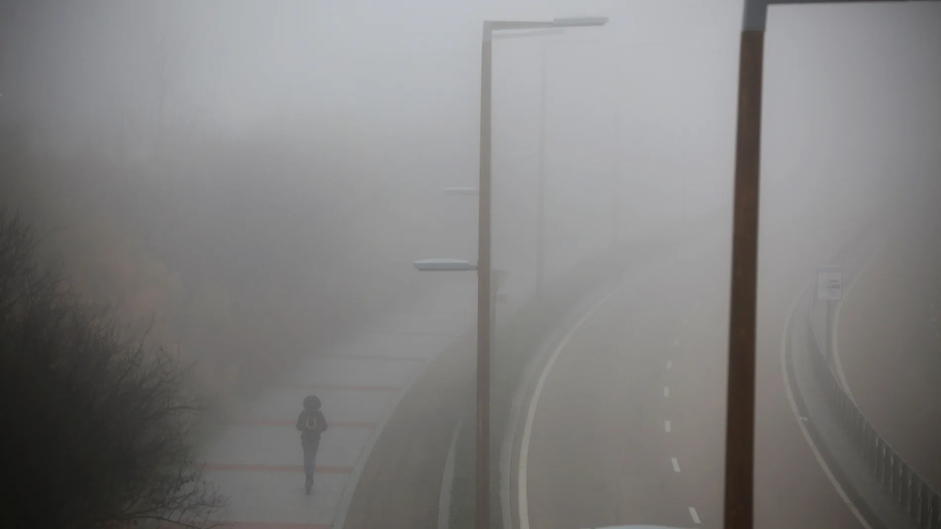 Niebla en Valladolid