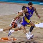 Campazzo, en la victoria del Madrid ante el Maccabi