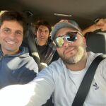 Los tres hijos de Paquirri viajaron juntos a Barbate para ver a "Riverita"
