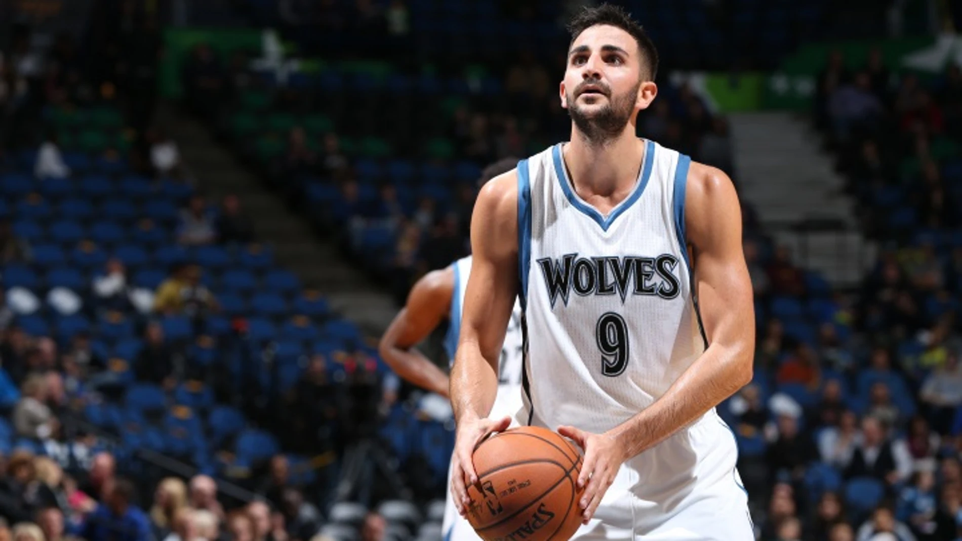 Ricky Rubio, en su anterior etapa en los Wolves
