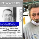 Cartel desaparecido