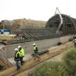 Obras de construcción de una línea de AVE