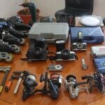 La Policía encontró en la vivienda objetos robados