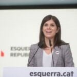 La secretaria general adjunta y portavoz de ERC, Marta Vilalta.