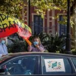Protesta contra la reciente aprobación de la «Ley Celaá»