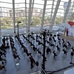 El presidente de la Generalitat, Ximo Puig, ha presentado, esta martes en el Museo de las Ciencias, la Estrategia Valenciana para la Recuperación
