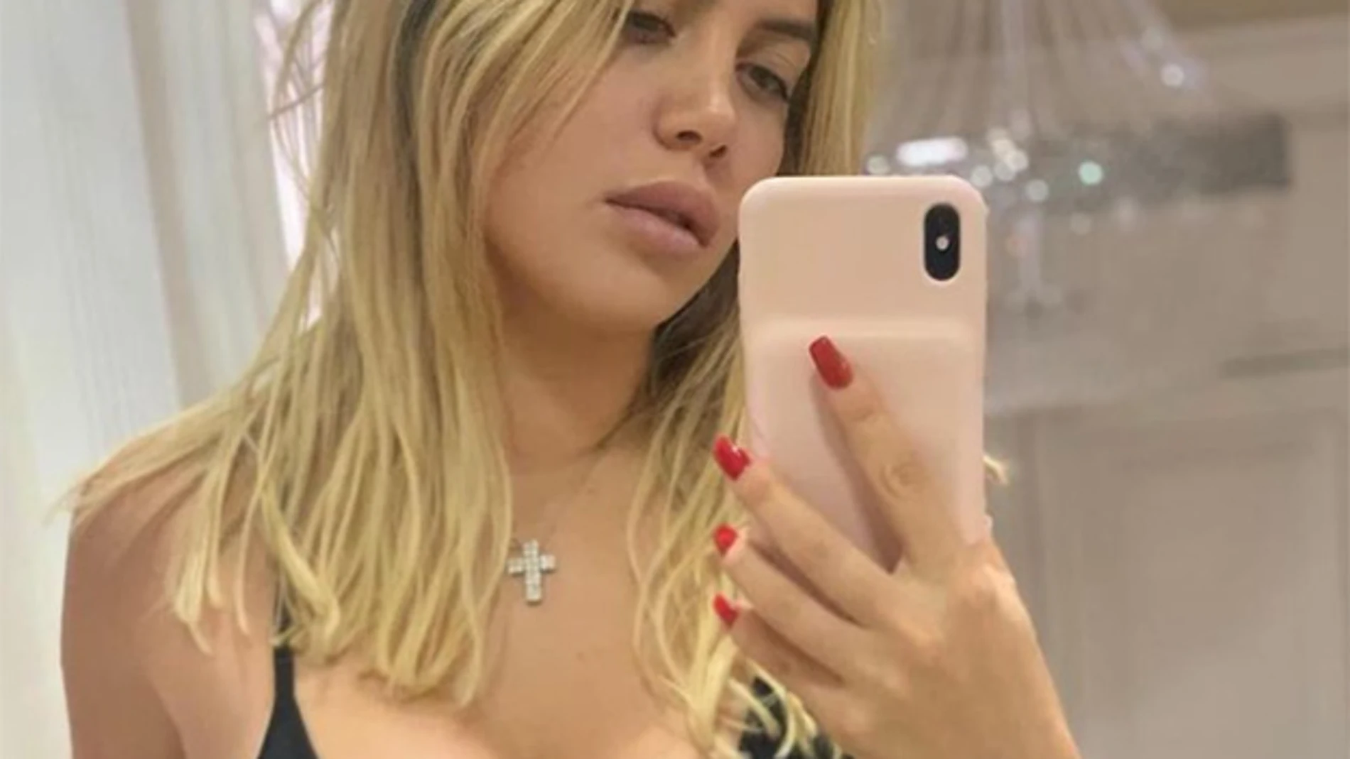 Wanda Nara, pareja del futbolista del PSG Mauro Icardi.