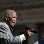 David Dinkins, en una imagen de 2015