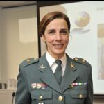 La teniente coronel Silvia Gil