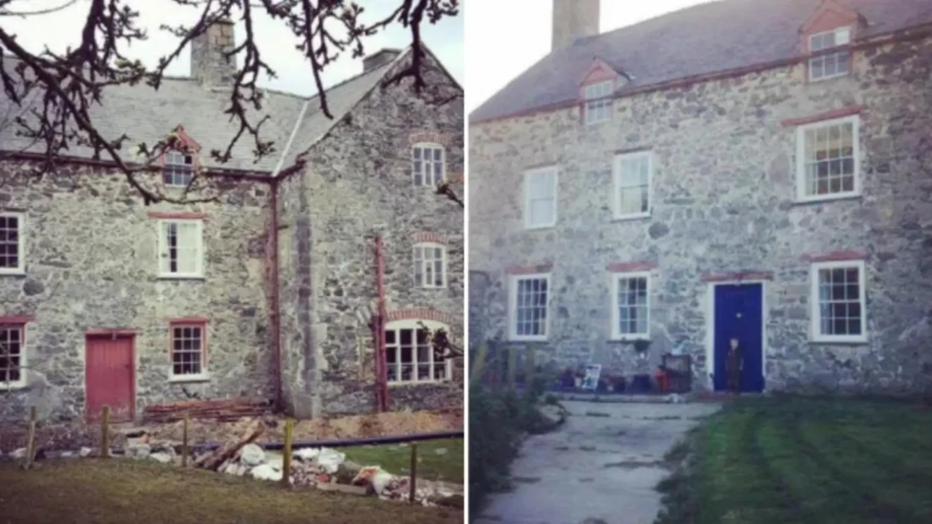 La propiedad de Kerrie Jackson y su marido Bleddyn al norte de Gales data del siglo XVI