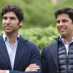 Los toreros Francisco Rivera Ordóñez y Cayetano Rivera Ordóñez durante la presentación del " Mano a Mano " con motivo de la Feria del Corpus de Granada 201613/05/2016Granada
